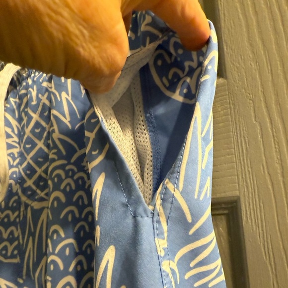 Brooklyn Cloth Mens Swim Trunks elastic waist front pockets Size Large - Picture 4 of 10